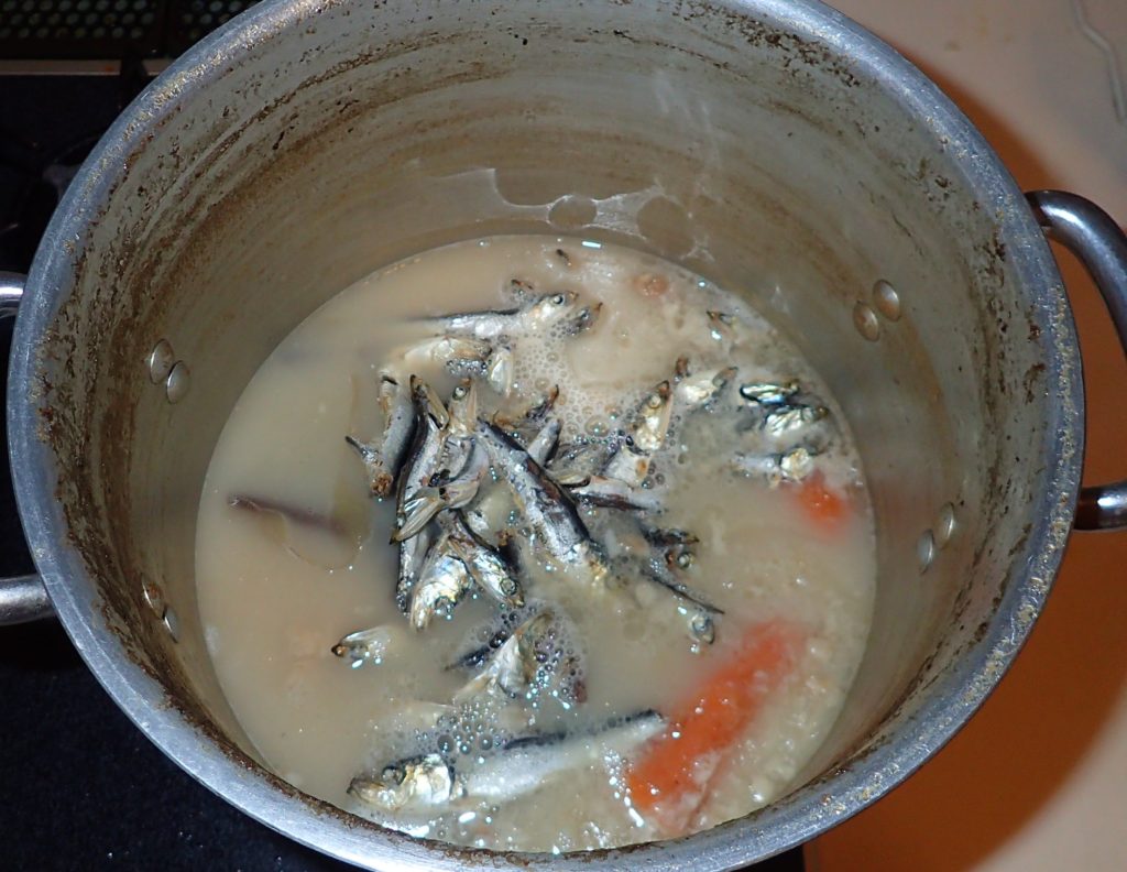 豚骨スープ　作り方
