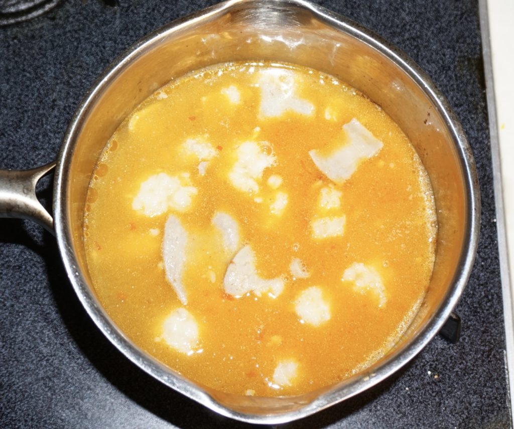 ピリ辛スープ　作り方