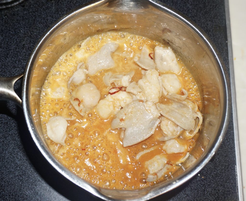 ピリ辛スープ　作り方